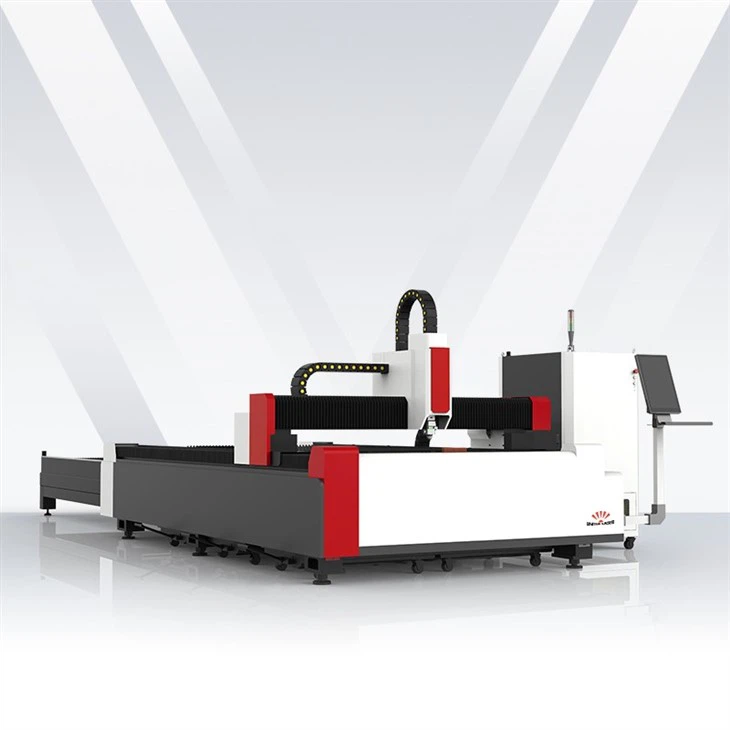 fiber laser cutting machine with dual table